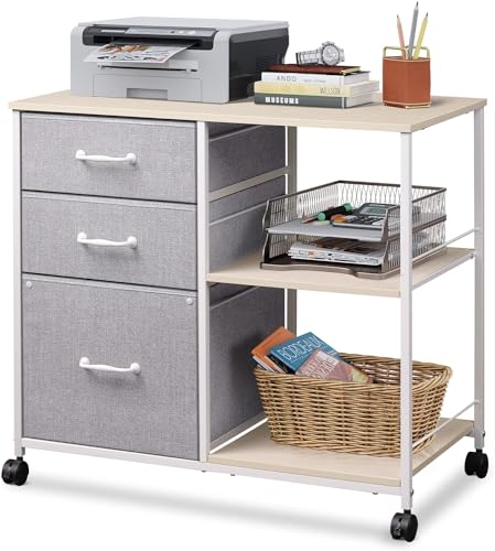 DEVAISE 3 Drawer Mobile File Cabinet