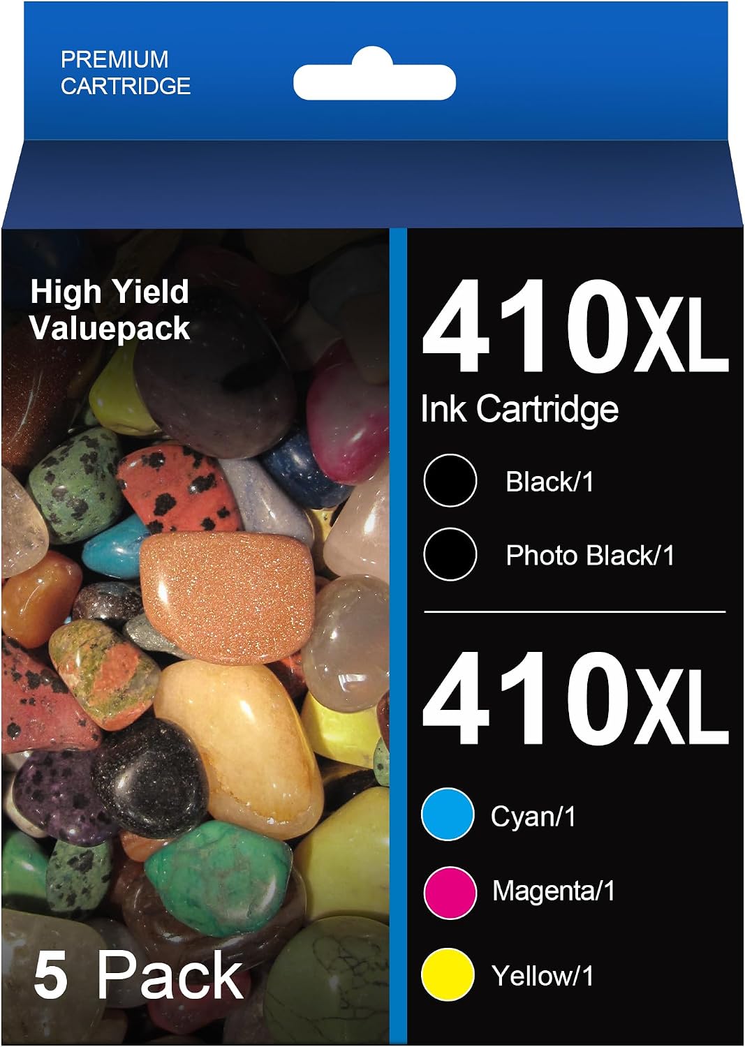 ECHALLENGE 410XL Remanufactured Ink Set