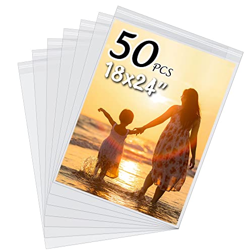 Somime 50 Pack Acid-Free Sleeves