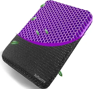 Airllantry Purple Gel Seat Cushion