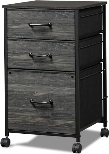 DEVAISE 3-Drawer Rolling Printer Stand