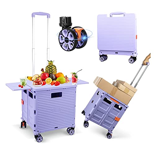 FELICON SELORSS Folding Utility Cart (Purple Pro)