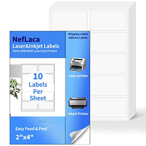 NefLaca 2x4 Shipping Labels (50000)