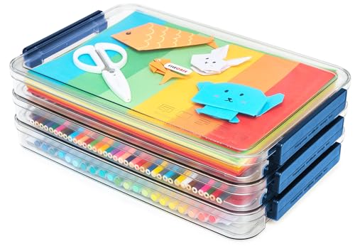CATOOMUU Clear Portable Slim Project Case
