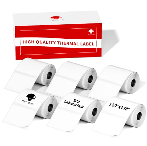 Phomemo 40x30mm 6-Roll Pack