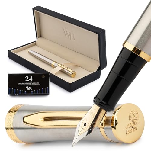 Wordsworth & Black Fine Nib 24-Pack