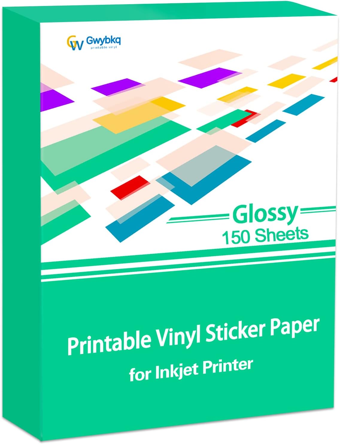 Gwybkq Glossy Printable Vinyl
