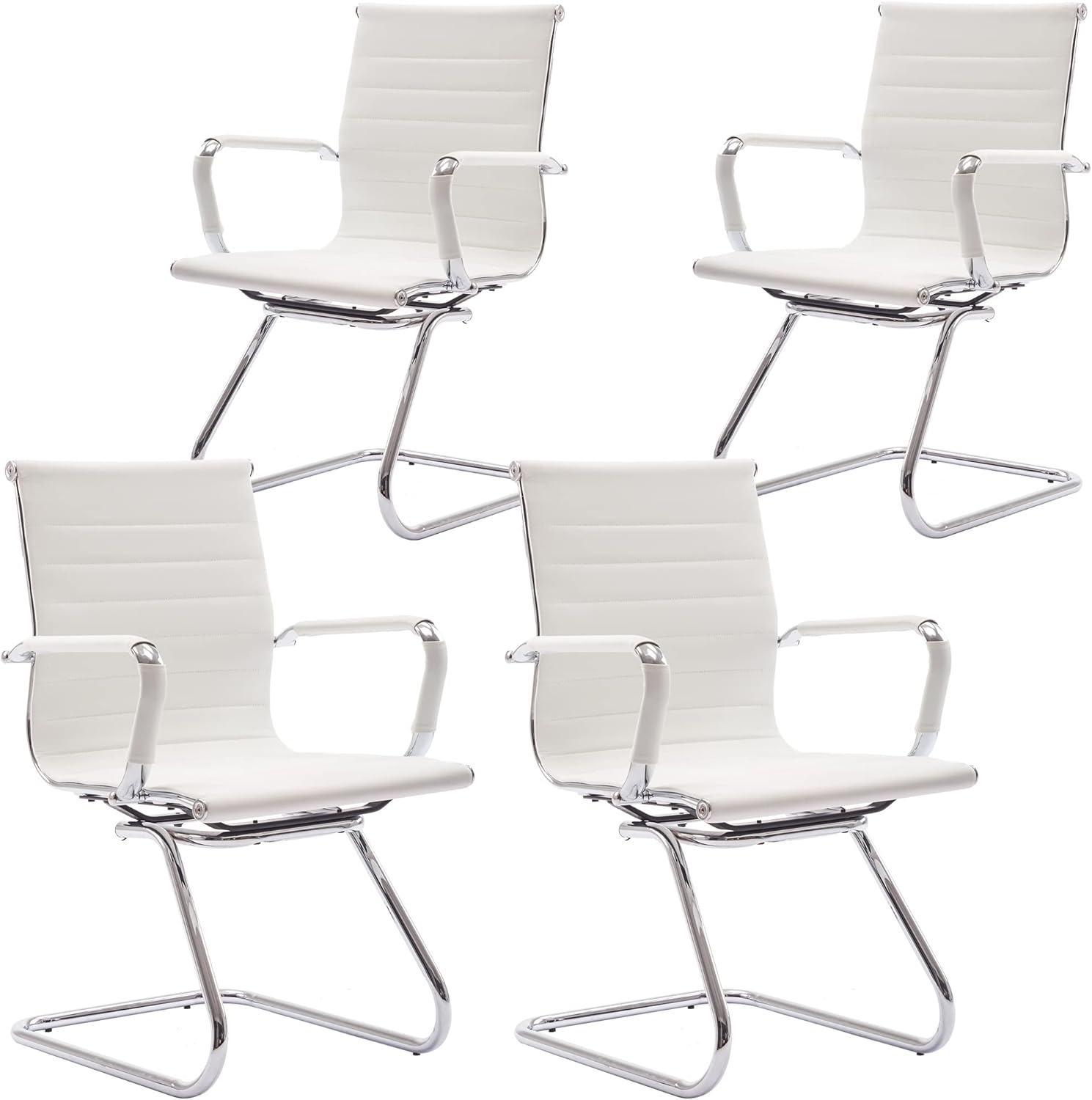 Wahson Office Guest Chairs (White)