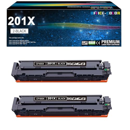 201A/201X Black High-Capacity Toner (2-Pack)