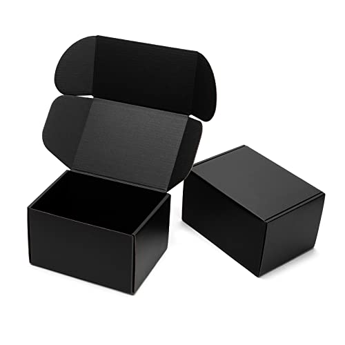 Timirog Black Shipping Boxes 7x5x4