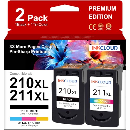 INKCLOUD PG-210XL/CL-211XL Combo