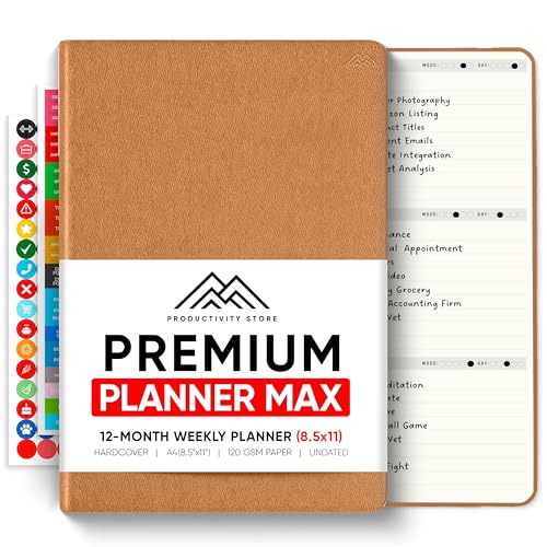 PRODUCTIVITY STORE A4 Planner (Brown)