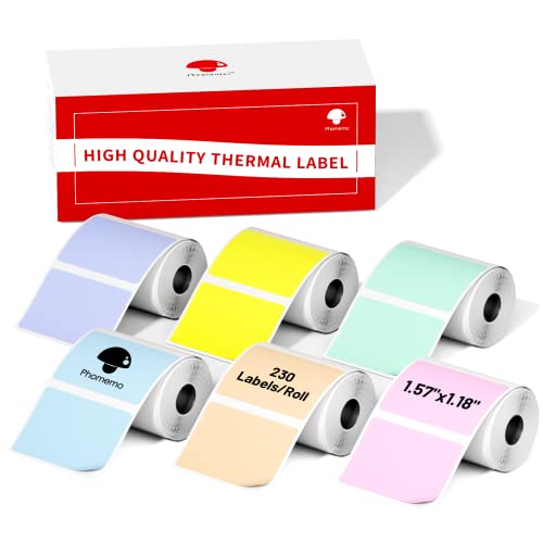Phomemo Sticker Labels 40x30mm (6 Rolls)