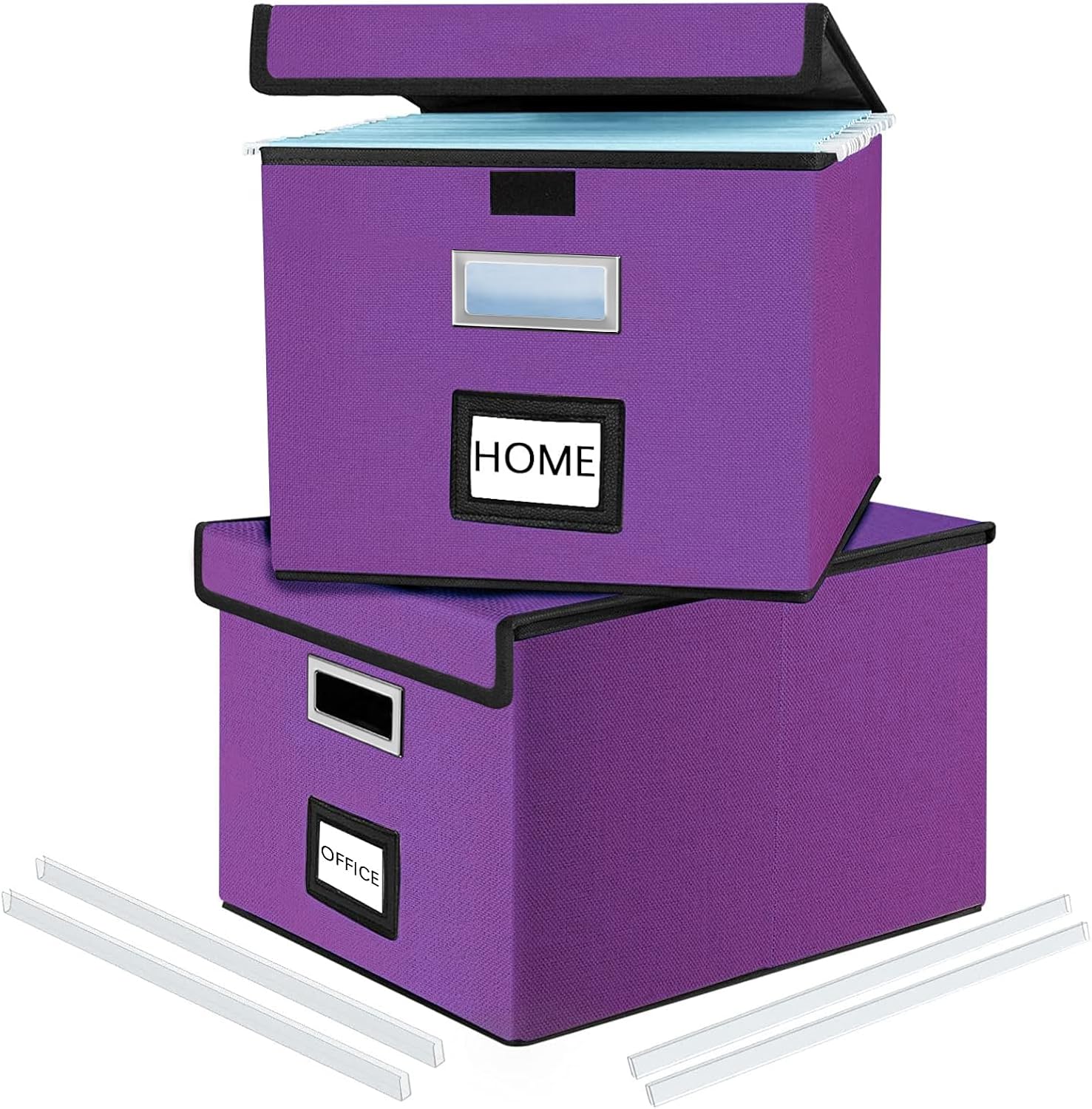 Huolewa Upgraded File Organizer Boxes