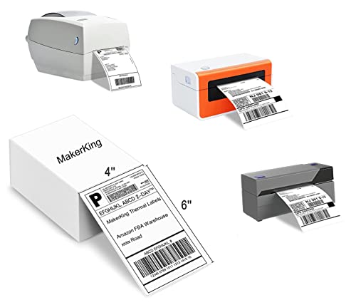 MakerKing 4x6 Thermal Labels