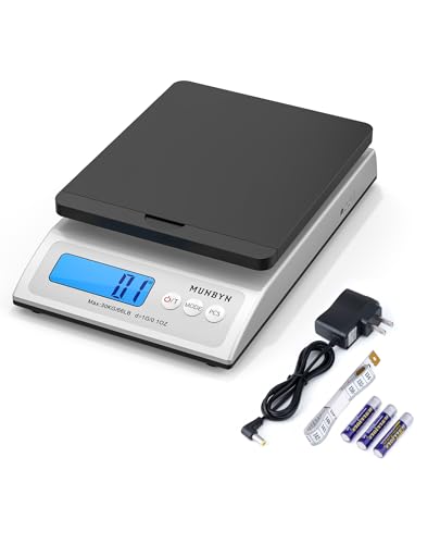 MUNBYN 66lb Postal Scale (Black)