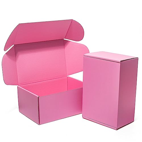 Pink Shipping Boxes 12x9x4 (Timirog)