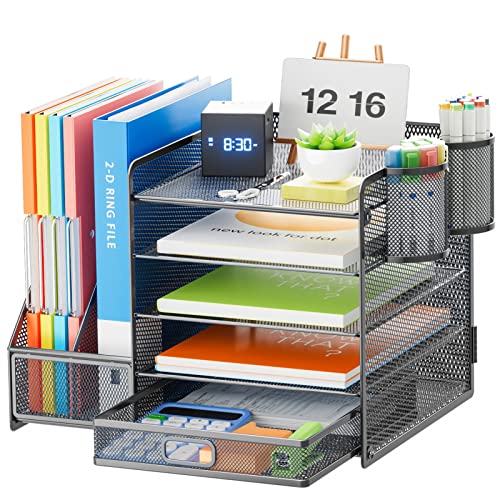 Marbrasse 5-Tier Paper Letter Tray