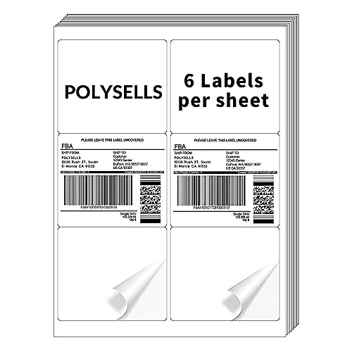 POLYSELLS 3-1/3 x 4 Address Labels