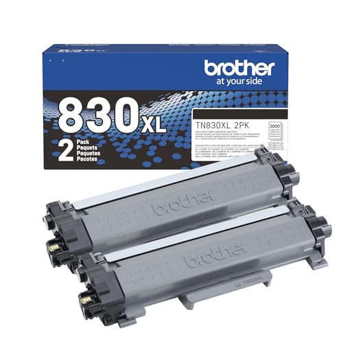 Brother TN830XL 2PK Black Toner