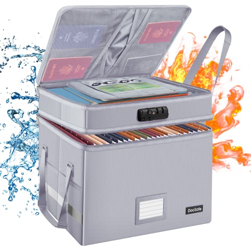 DocSafe File Box with Lock