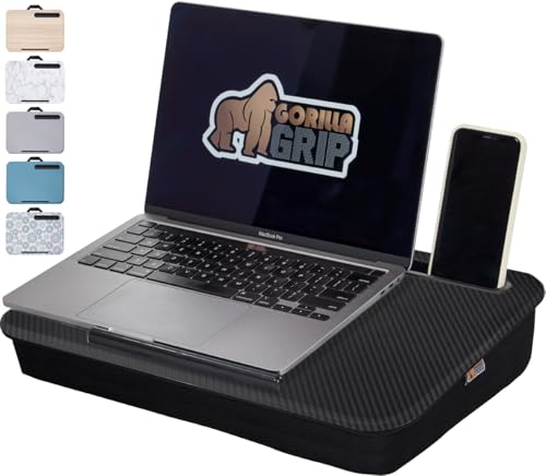 GORILLA GRIP Laptop Lap Desk with Phone Holder