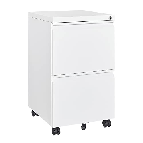 MIIIKO 2 Drawer File Cabinet with Lock