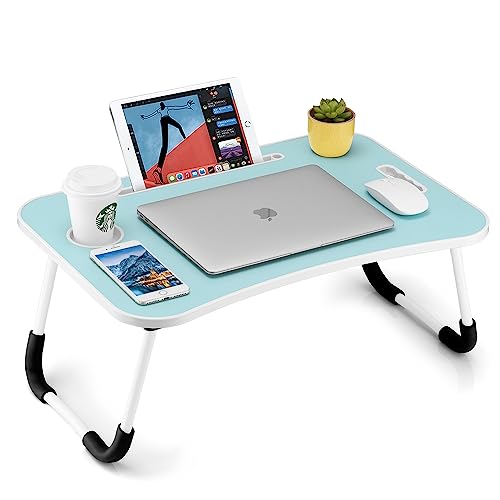 FISYOD Foldable Laptop Table (Blue)