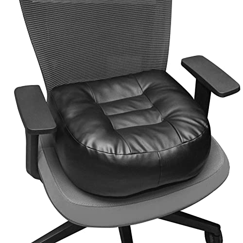 YOUFI Leather Extra-Thick Booster (Black)