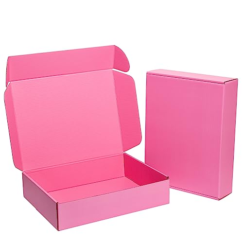 Timirog Pink Shipping Boxes 13x10x3