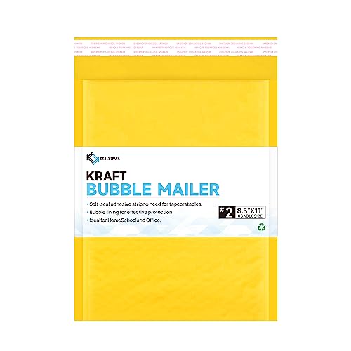 Kkbestpack Kraft Bubble Mailers #2