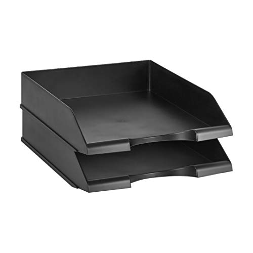 Amazon Basics Stackable Letter Tray (Pack of 12)