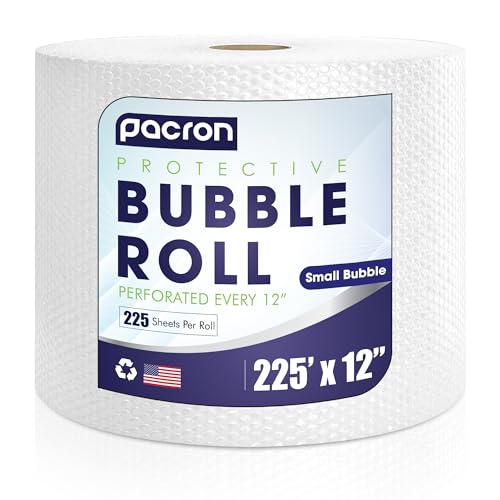 Protective Bubble Roll Wrap - 225FT x 12IN