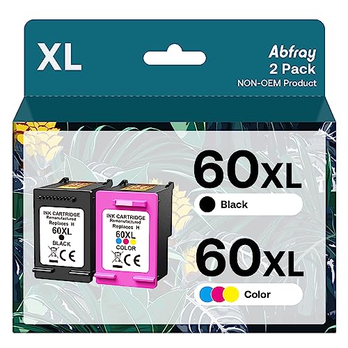 Abfray 60XL Ink Cartridges Combo Pack