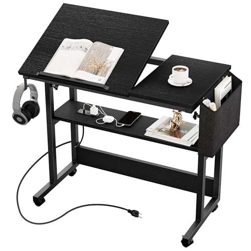 YITAHOME Height Adjustable Table (Black)