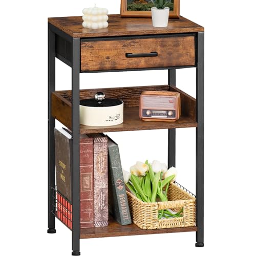 Lerliuo 3-Tier End Table Printer Stand