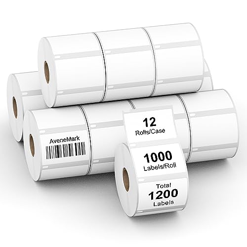 AveneMark DYMO-Compatible 12-Roll Pack