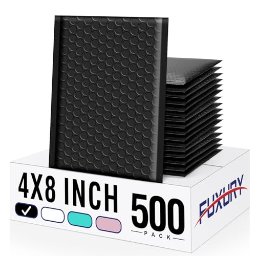 Fuxury Bubble Mailers 4x8 (500)