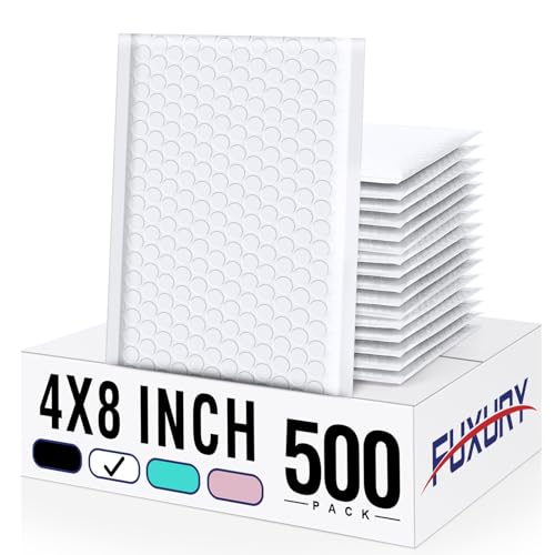 Fuxury 4x8 Bubble Mailers