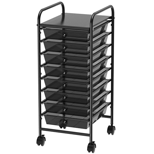 Simple Houseware 8-Drawer (Black)