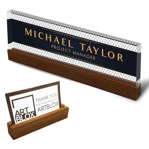Artblox Acrylic Name Plate