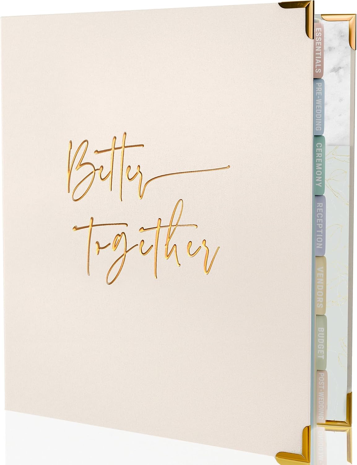 Everbae Wedding Planner Binder — Beige