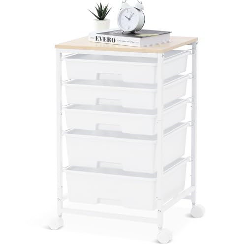 SYKIARIOL 5-Drawer Cart