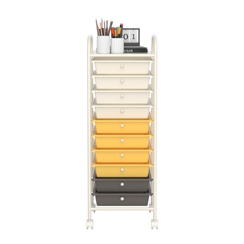 OFFICEJOY Storage Cart (Yellow)