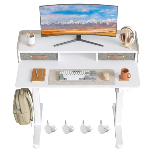Claiks Standing Desk with Drawers