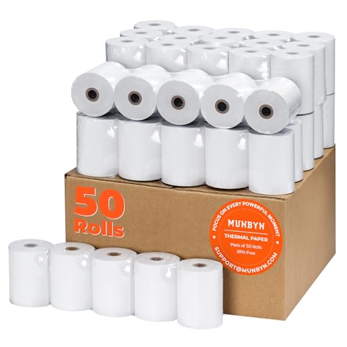 MUNBYN Thermal Paper 3 1/8 x 230ft