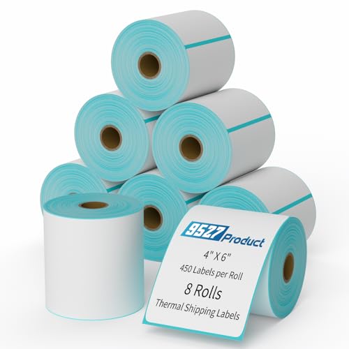9527 Product 4" x 6" Direct Thermal Labels