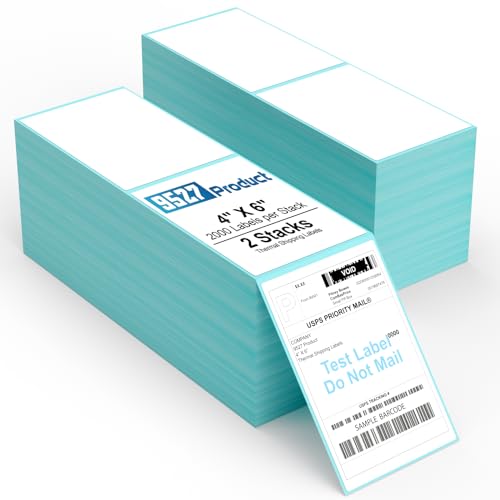 9527 4x6 Direct Thermal Labels