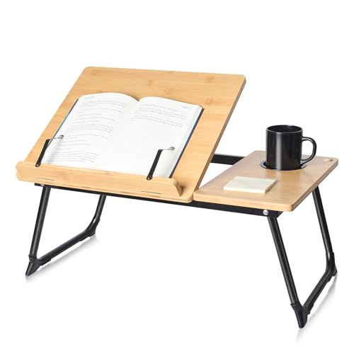 wishacc Bamboo Book Stand