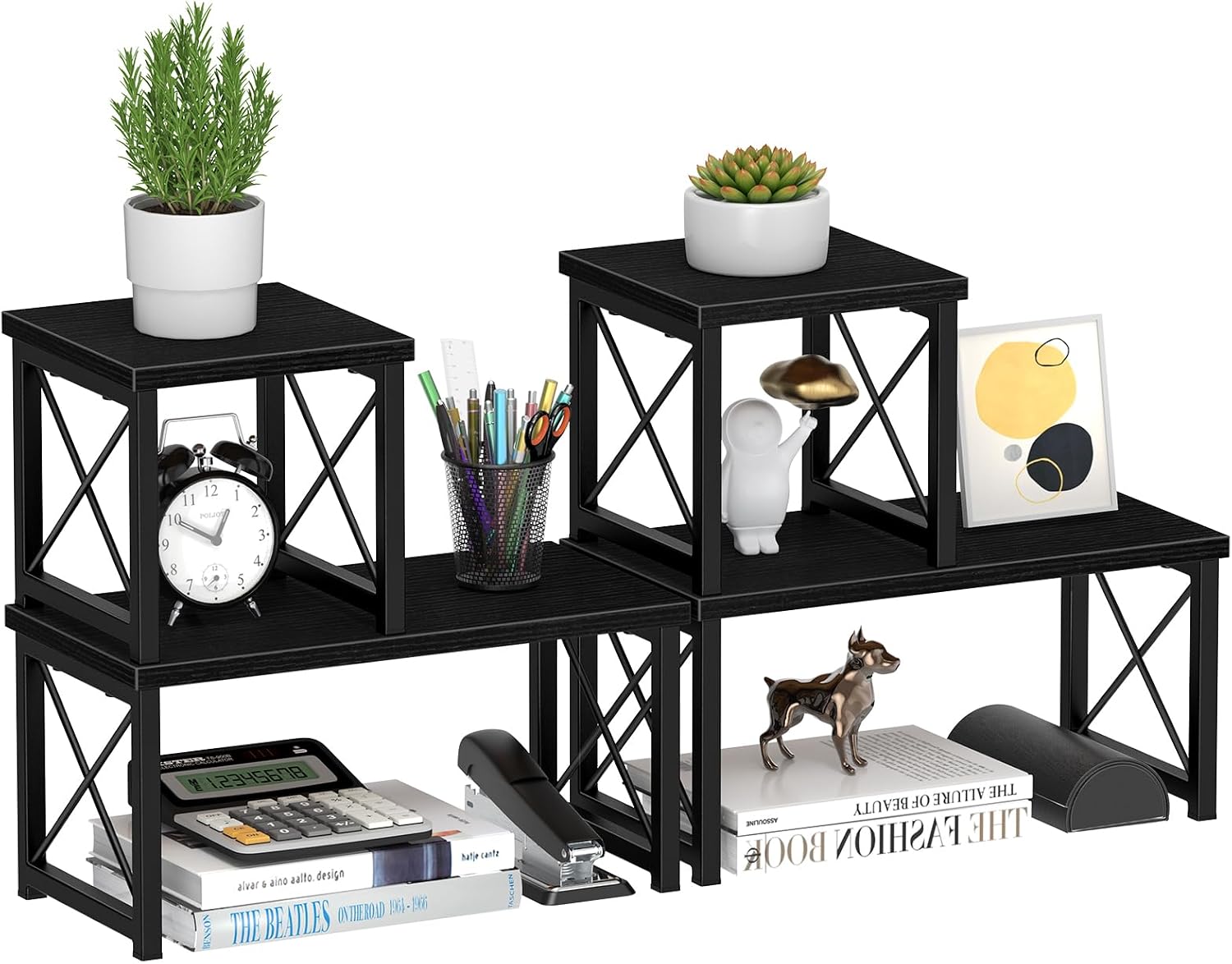 Honiter 2 Sets Desk Shelf